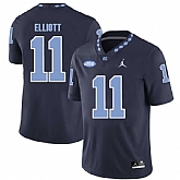North Carolina Tar Heels 11 Nathan Elliott Black College Football Jersey Dzhi,baseball caps,new era cap wholesale,wholesale hats